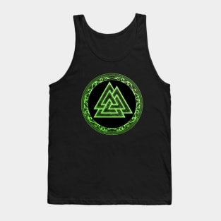 Valknut Viking Warrior Symbol Tank Top